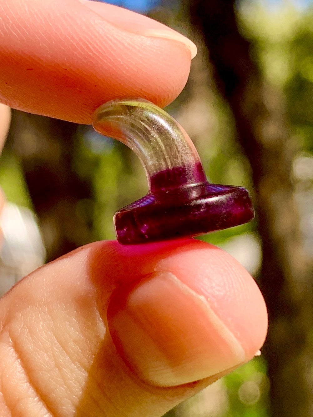 Mini Fluorite Witches Hat