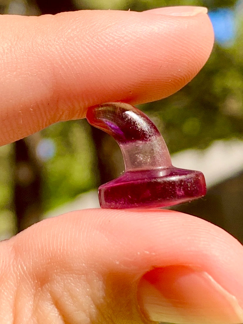 Mini Fluorite Witches Hat