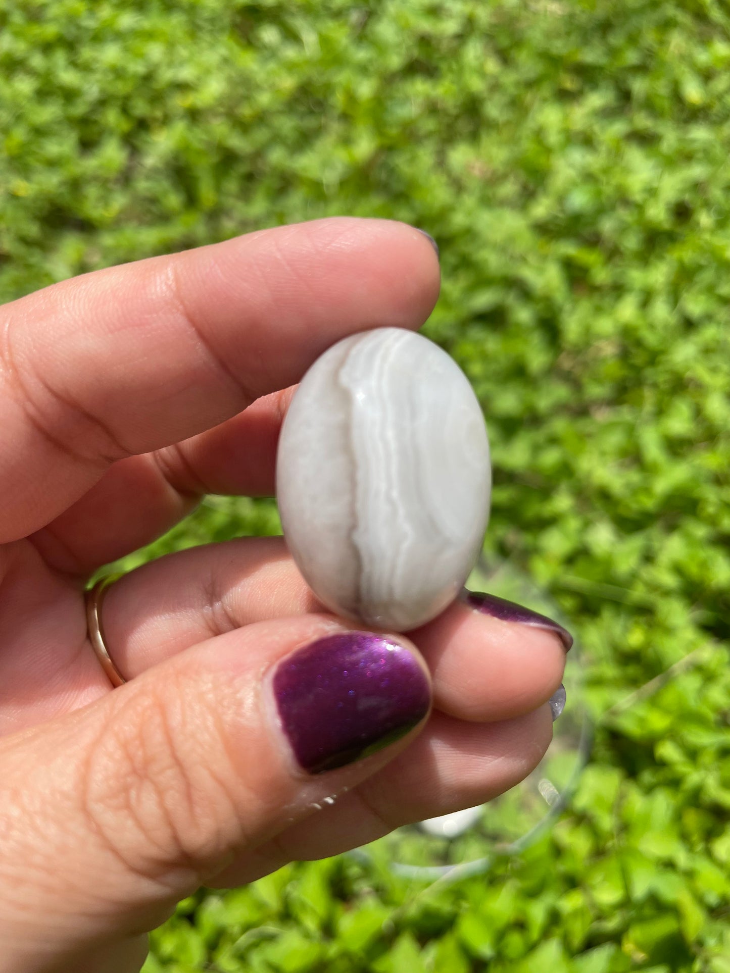 Grey Banded Agate