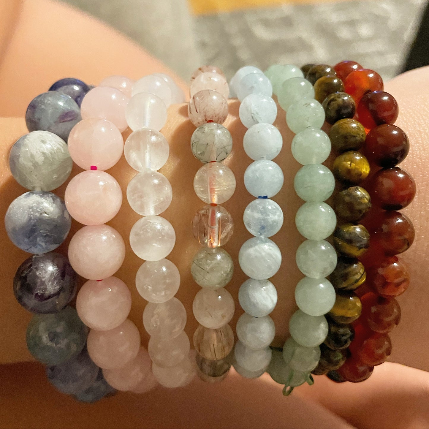 Mystery High Quality Crystal Bracelets 8mm