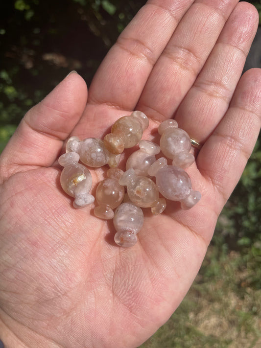 Flower Agate Mini Candy Carving