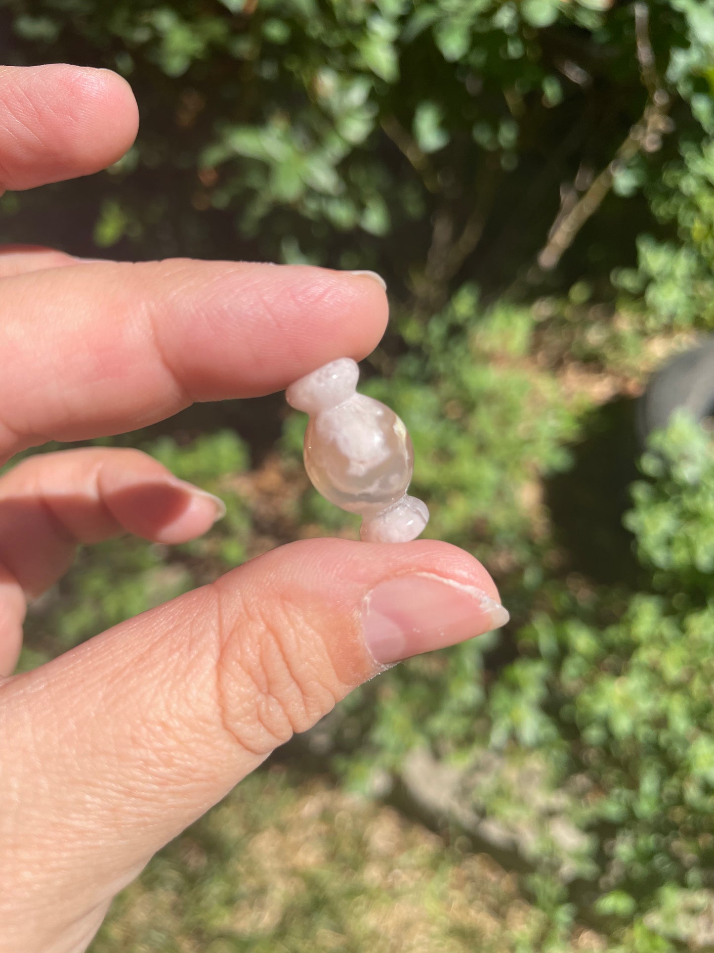 Flower Agate Mini Candy Carving