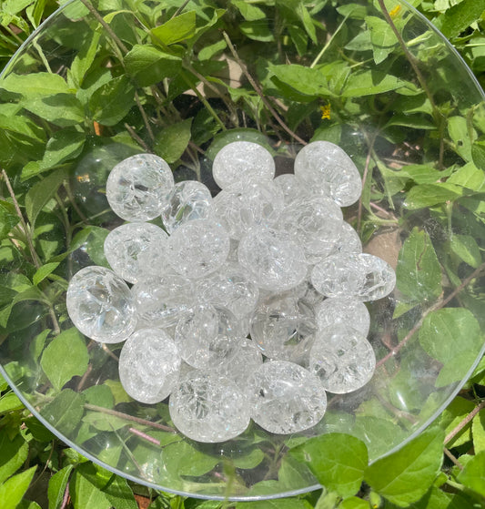 Crackle Quartz Tumble